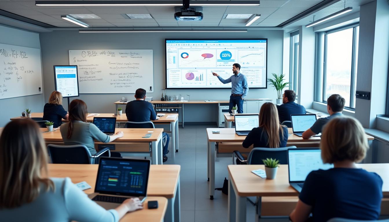 découvrez notre formation de data analyst à distance, conçue pour vous aider à réussir votre reconversion professionnelle. évaluez l'impact de cette compétence essentielle sur votre avenir, tout en apprenant à analyser et interpréter des données pour prendre des décisions éclairées dans un monde de plus en plus axé sur les données.