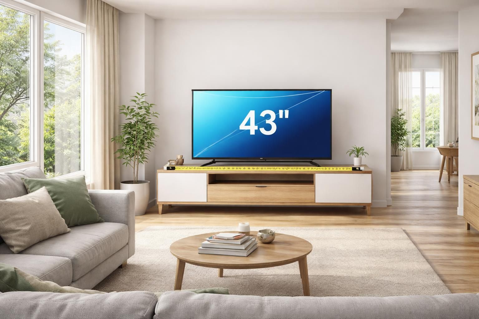 découvrez les critères essentiels à prendre en compte pour choisir la largeur idéale d'une tv 43 pouces adaptée à votre intérieur et améliorer votre expérience visuelle.