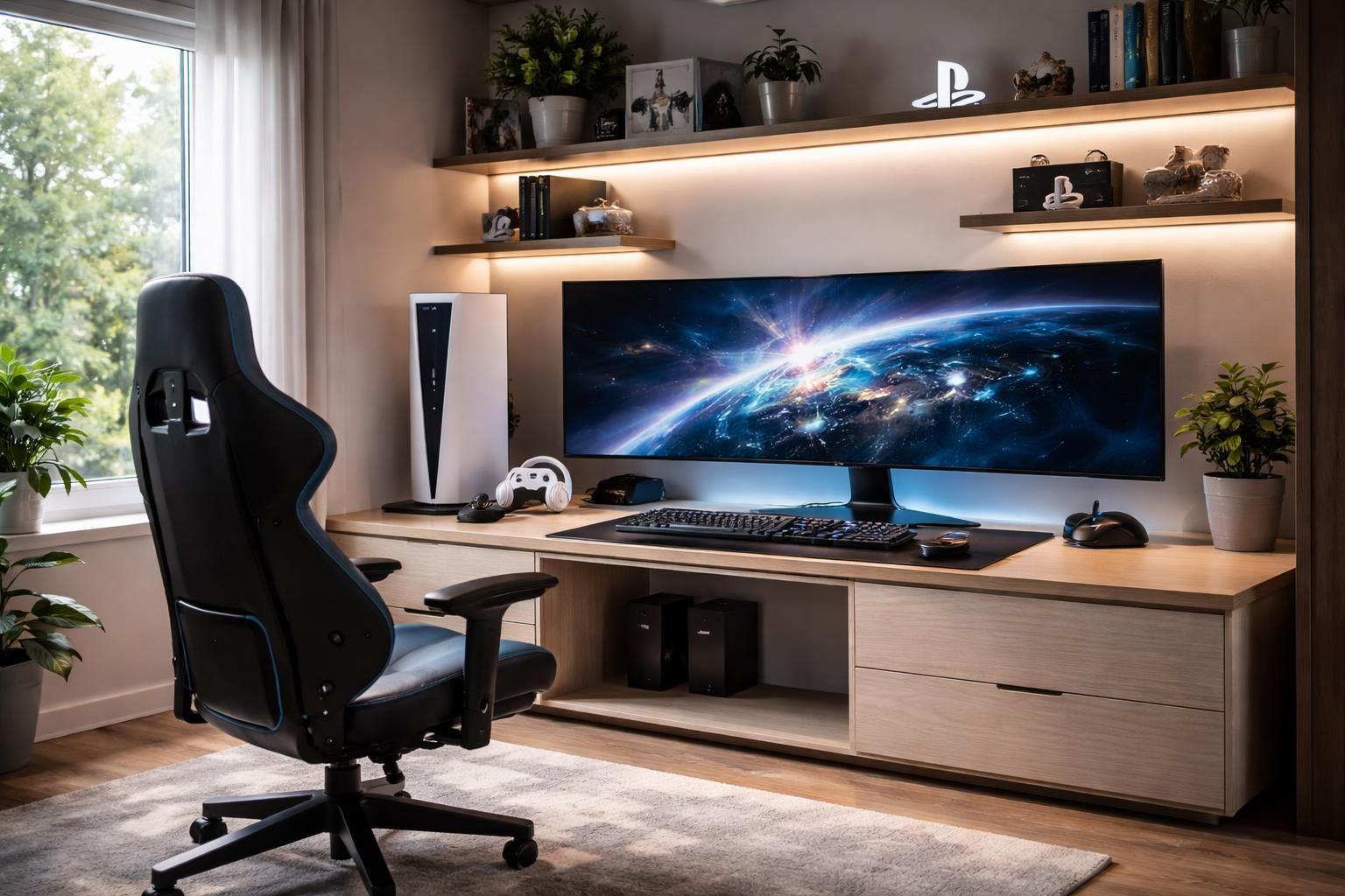 découvrez comment intégrer élégamment la hauteur de votre ps5 dans votre décor gaming pour une expérience immersive et harmonieuse.