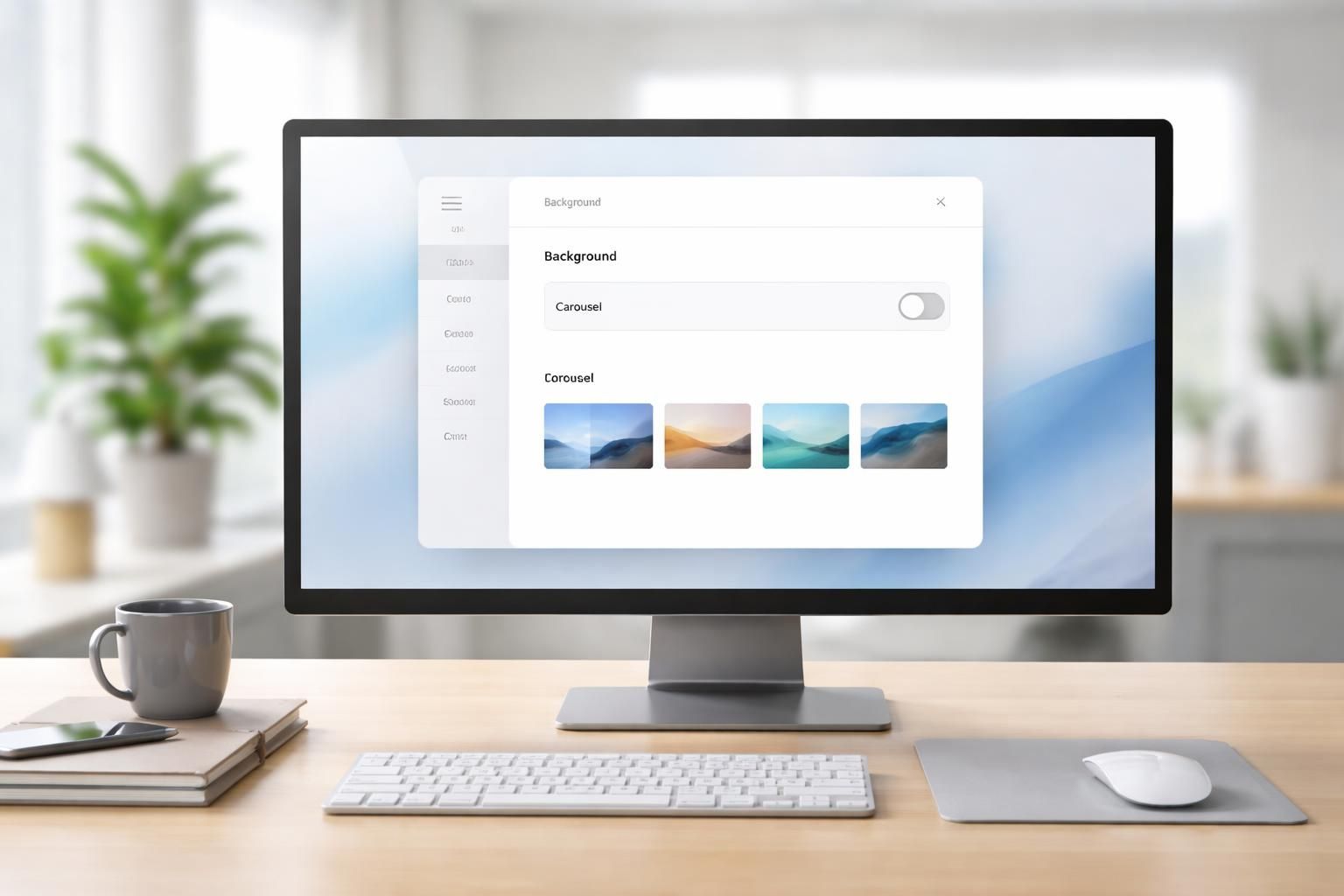 apprenez à désactiver le fond d'écran en carousel pour simplifier l'affichage et optimiser votre expérience utilisateur sur votre appareil.