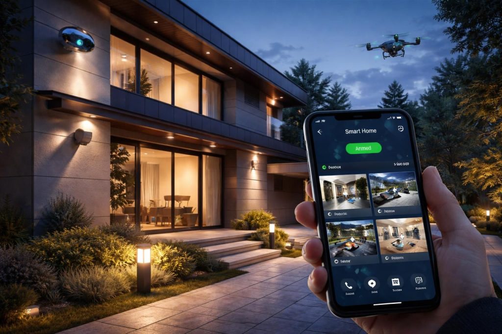 découvrez comment une connexion smart life à l'extérieur renforce la sécurité de votre maison grâce à des dispositifs connectés intelligents et faciles à utiliser.