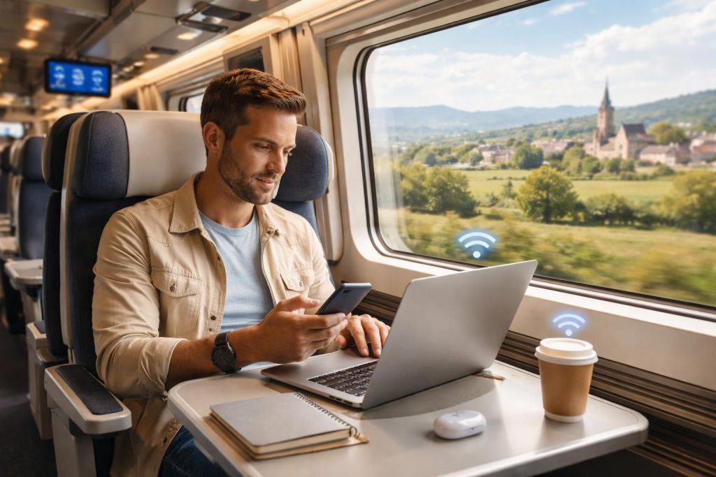découvrez comment profiter d'une connexion wifi optimale dans les trains intercités de la sncf pour rester connecté tout au long de votre voyage.