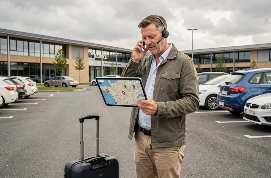 Consultant informatique itinérant gérant un accompagnement multi-sites en région Aquitaine